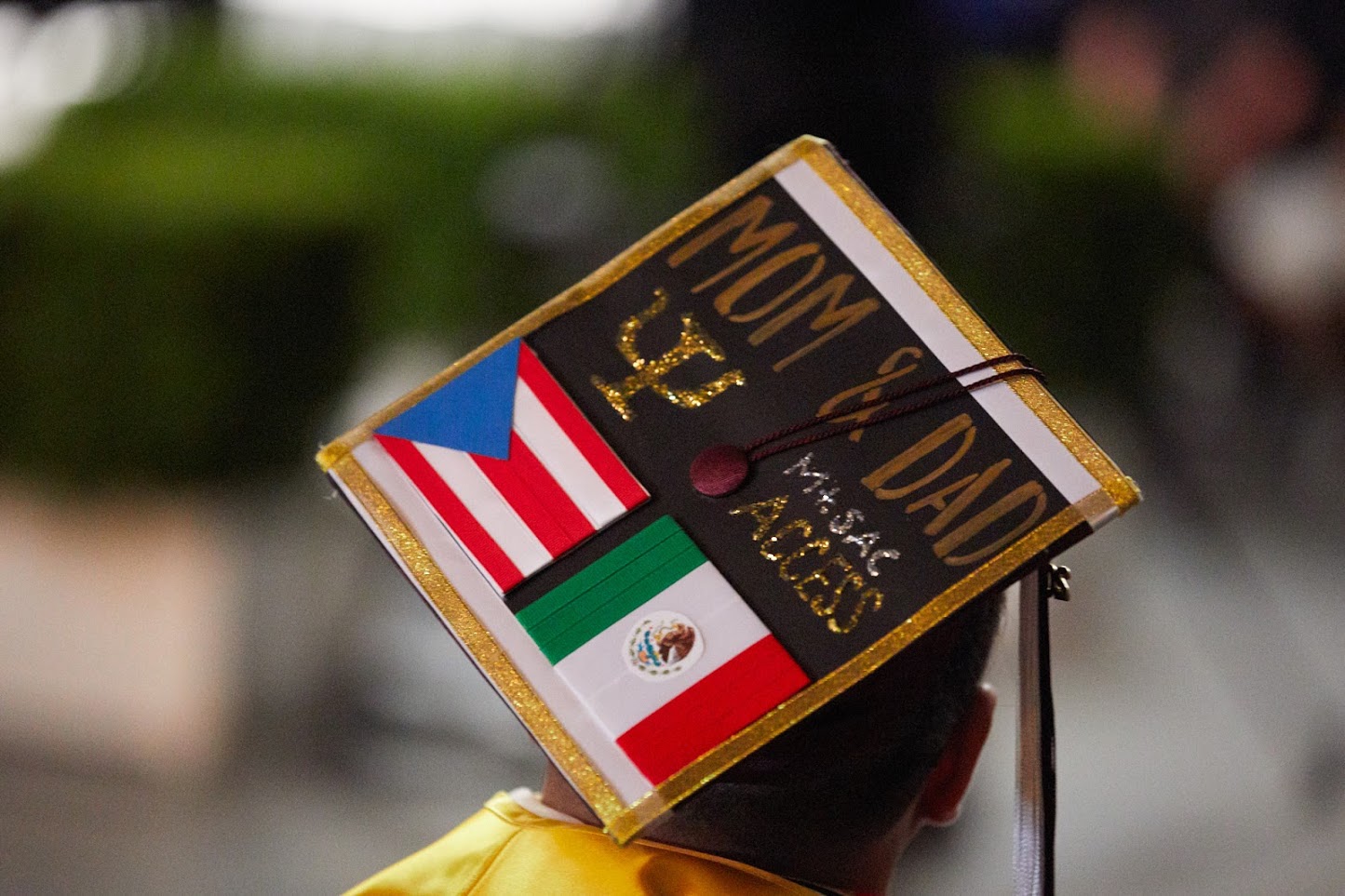 Graduate cap, "ACCESS Center"